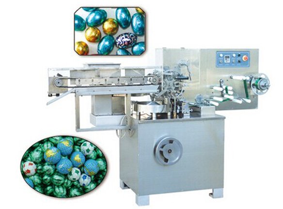 chocolate ball wrapping machine